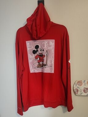 Columbia Mens Red Disney Sportswear Special Edition Mickey Mouse XL